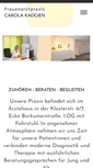 Mobile Screenshot of frauenarztpraxis-kadgien.de
